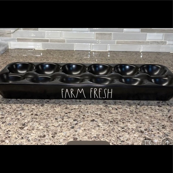 Rae Dunn Other - COPY - Rae Dunn Farm Fresh Egg Holder 🥚 🥚